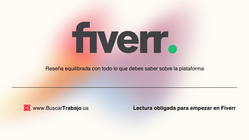 Lo bueno y lo no tan bueno de ofrecer servicios en Fiverr